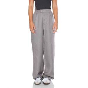 NEW WITHBLACK villa tailored linen pants in gray